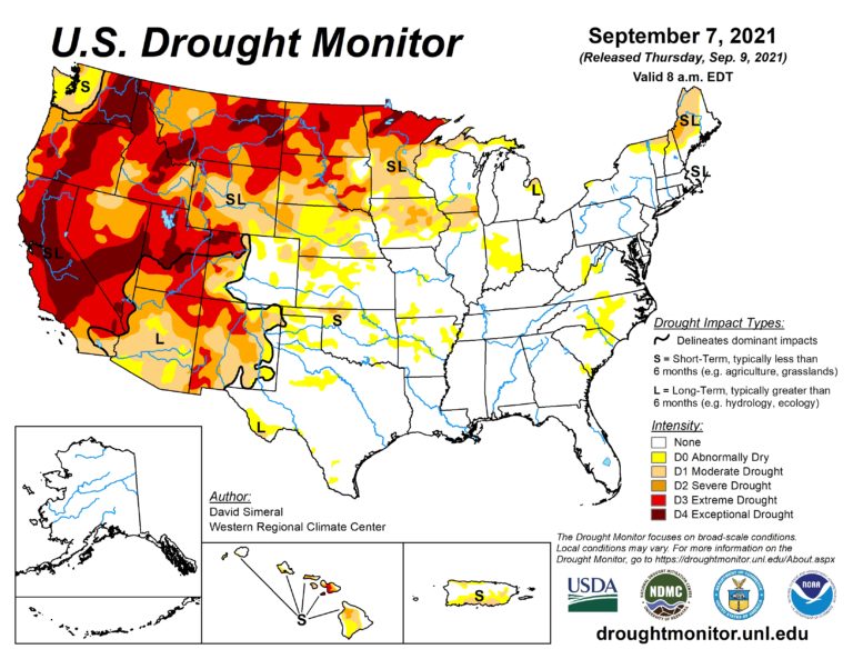 Current Drought Conditions in the United States – Freese and Nichols