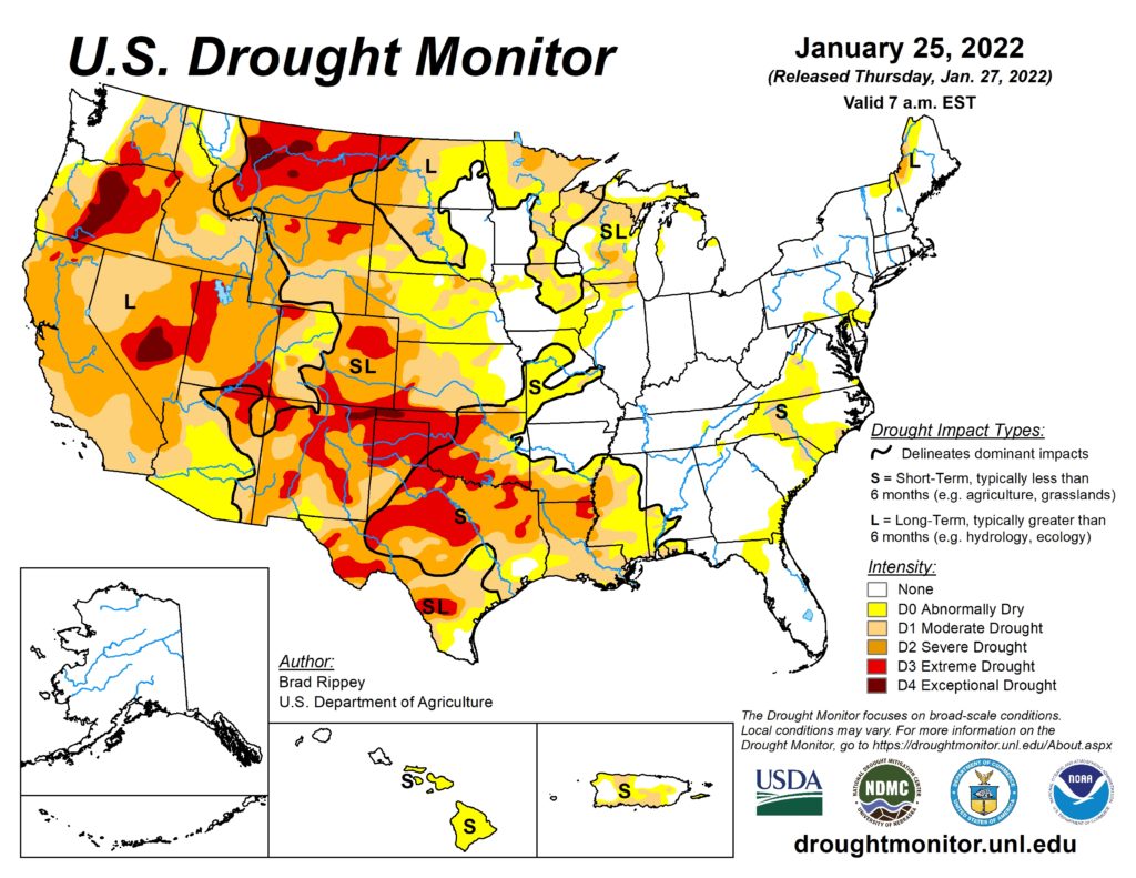 Current Drought Conditions in the United States – Freese and Nichols