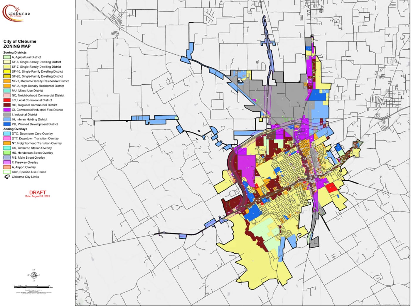 Innovation: Cleburne Zoning Ordinance and Future Land Use Plan - Freese ...